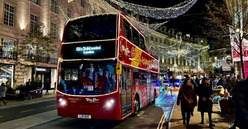 London: Christmas Lights Sightseeing Open-Top Bus Tour - FAQ