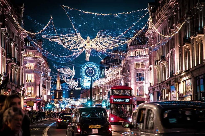 London Christmas Lights Tour by Vintage Bus Open Top - Key Points
