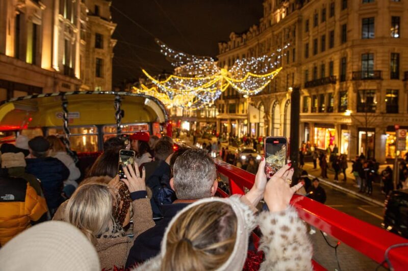 London: Christmas Lights Tour by Vintage Double-Decker Bus - Key Points