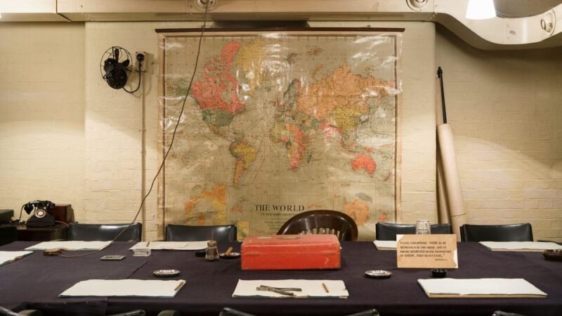 London: Churchill War Rooms Ticket & Political London Audio - Key Points