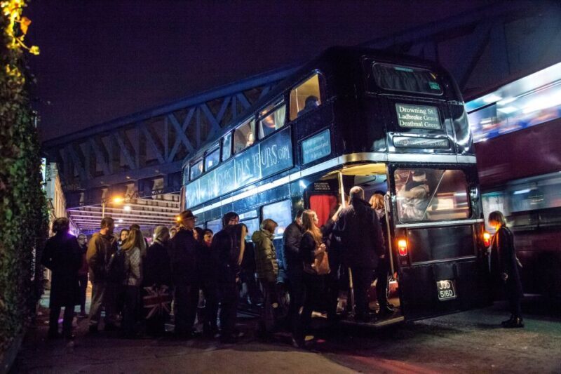 London: Comedy Horror Ghost Tour on a Bus - FAQ