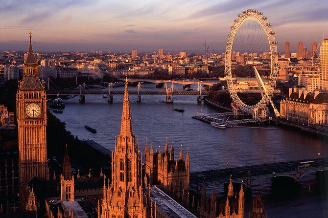 London Full Day Sightseeing Tour with London Eye & Snack Pack - St. Paul’s Cathedral and Tower of London
