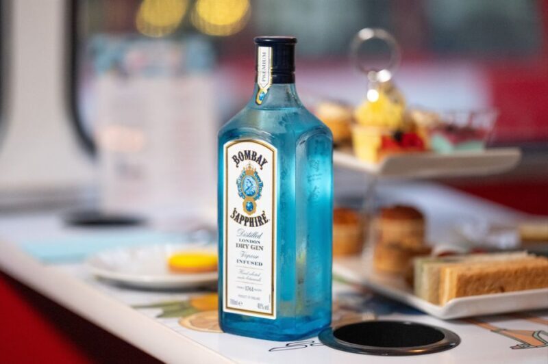 London: Gin and Afternoon Tea Bus Tour with Audio Guide - Key Points