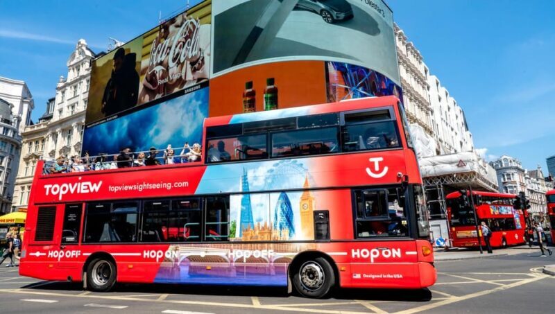 London: Hop-On Hop-Off Pass with Thames River Cruise 24 Hrs - The Hop-On Hop-Off Bus Experience