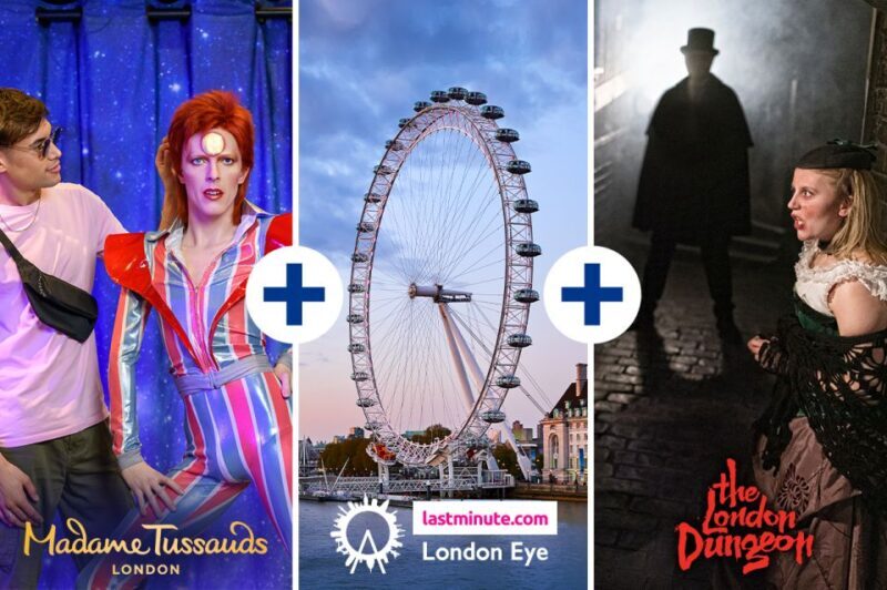 London: London Dungeon, London Eye, & Madame Tussauds Combo - The Sum Up