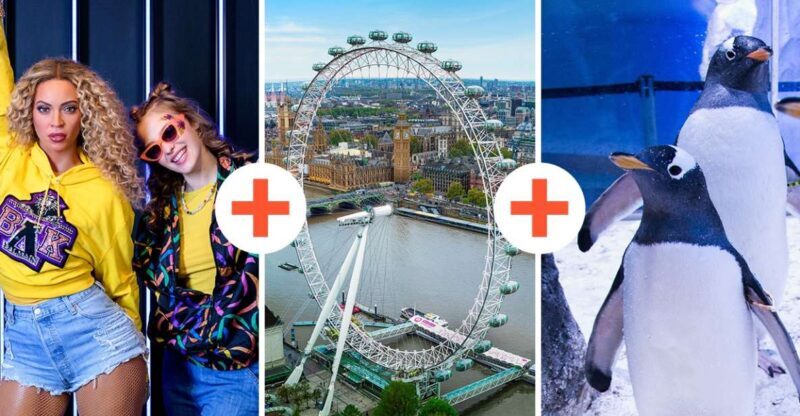 London: Madame Tussauds, London Eye & SEA LIFE Combo Ticket - The Sum Up