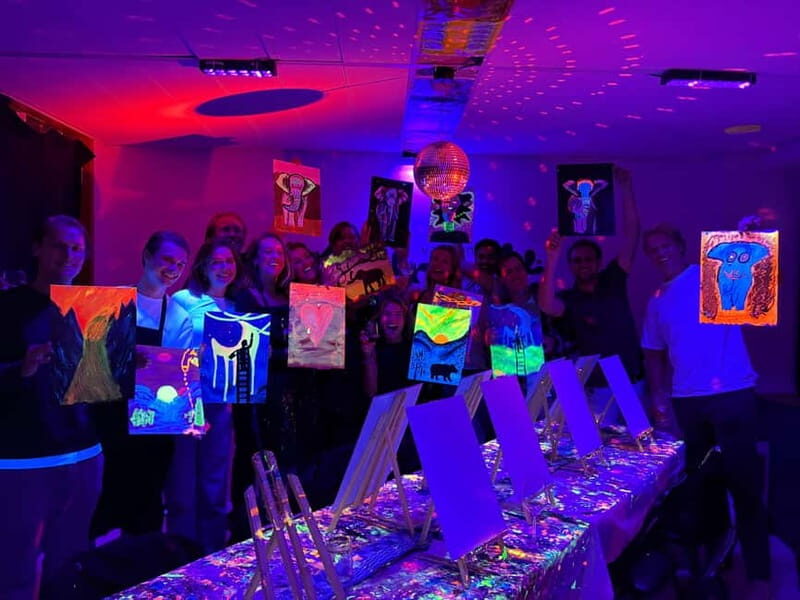 London: Paint and Sip in the Dark with Bottomless Drinks - Final Thoughts