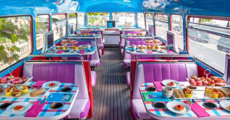 London: Peppa Pig Afternoon Tea Bus Tour with Audio Guide - Seating and Comfort