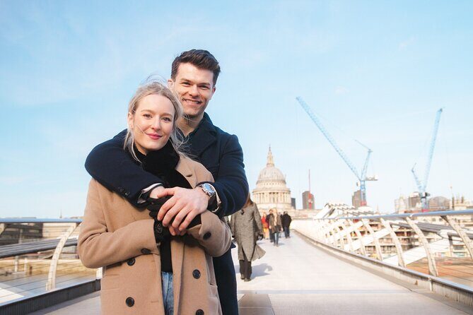 London: Photoshoot at St.Pauls Cathedral & Millennium Bridge - Key Points