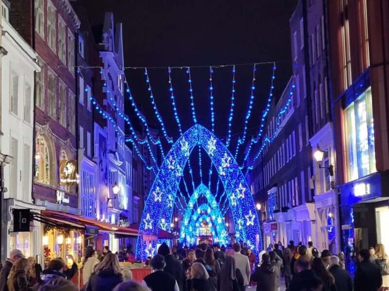 London: Private Christmas Lights and Markets Walking Tour - What to Expect in Terms of Logistics