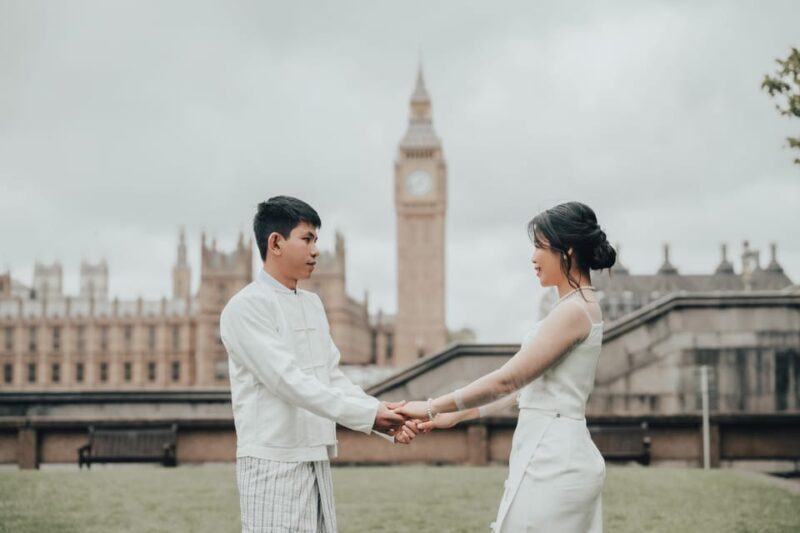 London: Private Professional Photoshoot with 20 Photos - The Experience in Detail