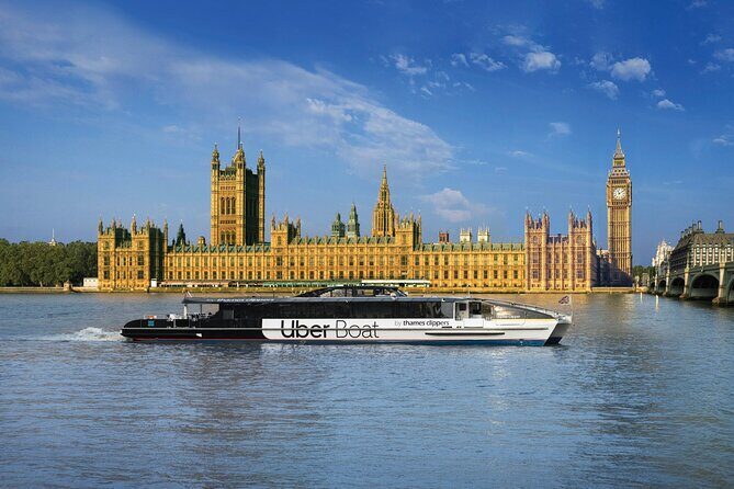 London Roundtrip Thames Cruise Uber Boat by Thames Clippers - The Itinerary and What to Expect