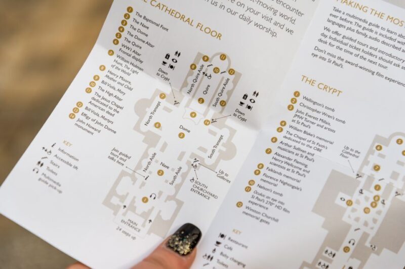 London: St Paul's Cathedral Entry Ticket - FAQ