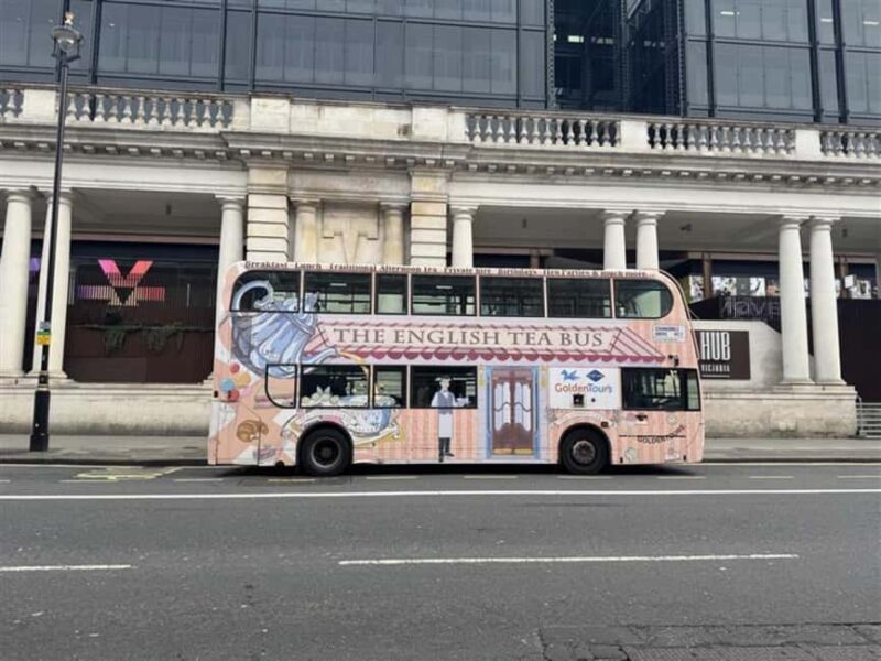 London Theatre Afternoon Tea Bus Tour - Key Points