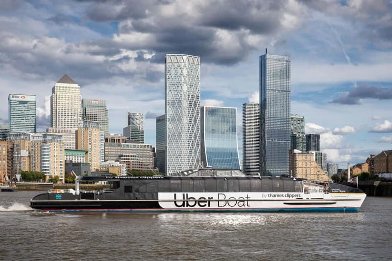 London: Uber Boat by Thames Clippers Return River Ticket - The Sum Up