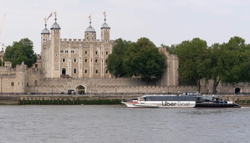 London: Uber Boat Return Trip River Ticket + Painted Hall - The Sum Up
