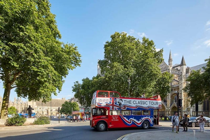 London Vintage Bus Tour: Live Comedy Sightseeing Show - Key Points