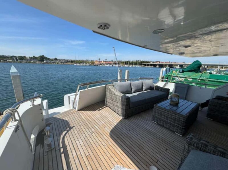 Long Beach: 4-Hour Luxury Yacht Rental Lady Sofia - The Details: Whats Included and Whats Not