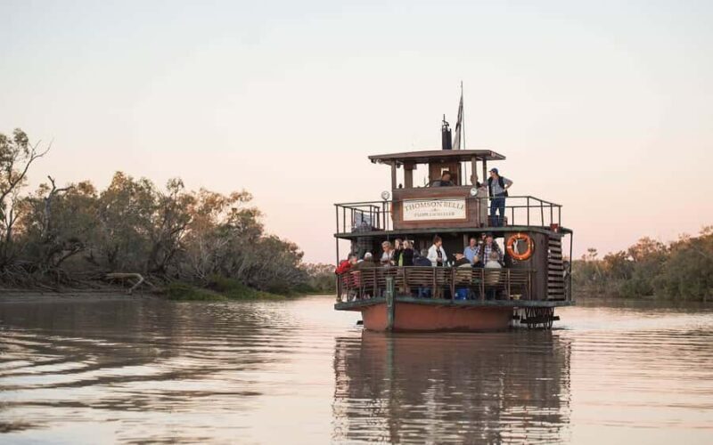 Longreach: Sunset Paddlewheeler Cruise, Show and Dinner - Value for Money