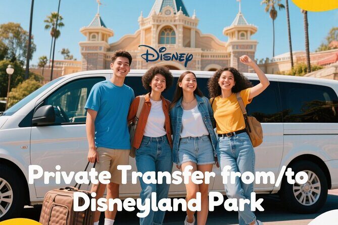 Los Angeles Airport(LAX): Private Transfer to/from Disneyland - Key Points