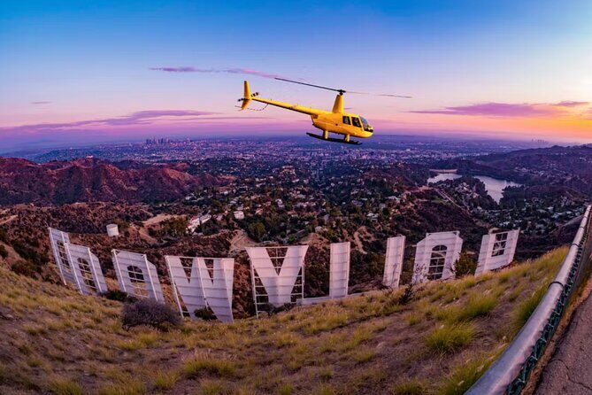 Los Angeles Hollywood Sign & City Tour by Helicopter - Key Points