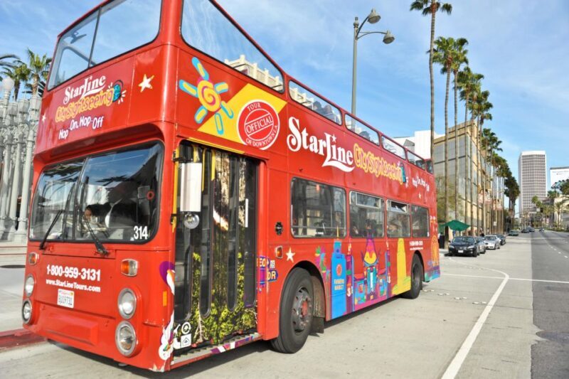 Los Angeles: Hop-On Hop-Off Bus Tour with Audio Guide - Buses and Comfort