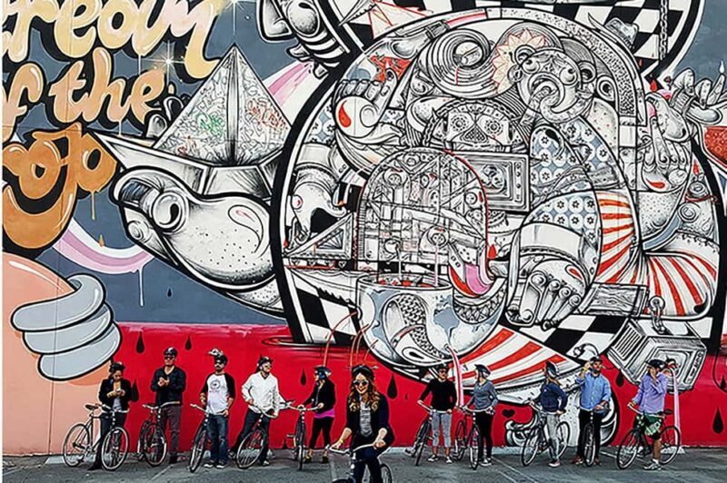 Los Angeles: Private Alley Adventure Graffiti Bike Tour - Key Points
