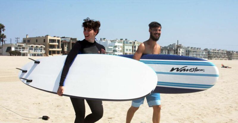 Los Angeles: Private Surfing Lesson - The Basics of the LA Private Surf Lesson
