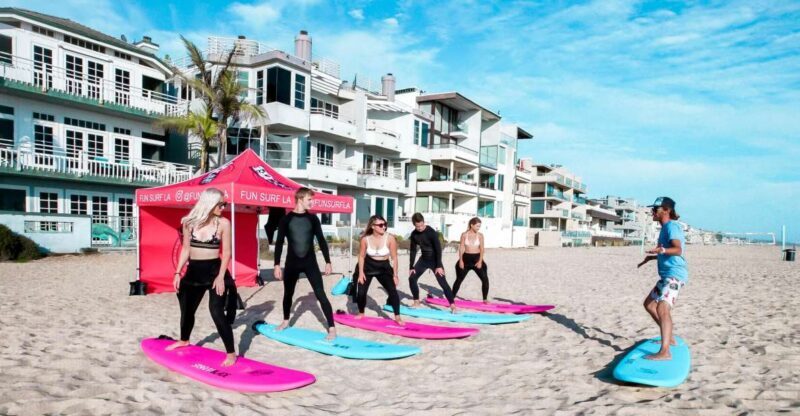 Los Angeles: Surfing Lesson in Venice Beach - An Authentic Surfing Experience at Venice Beach