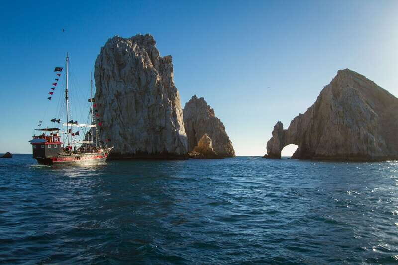 Los Cabos: Pirate Ship Sunset Cruise & Show with Dinner - Key Points