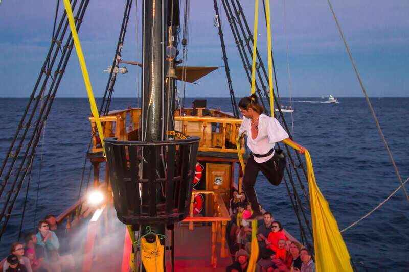 Los Cabos: Pirate Ship Sunset Cruise & Show with Dinner - The BBQ Dinner and Open Bar