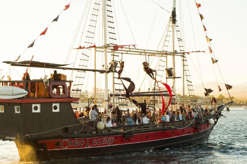 Los Cabos: Pirate Ship Sunset Cruise & Show with Dinner - The Sum Up