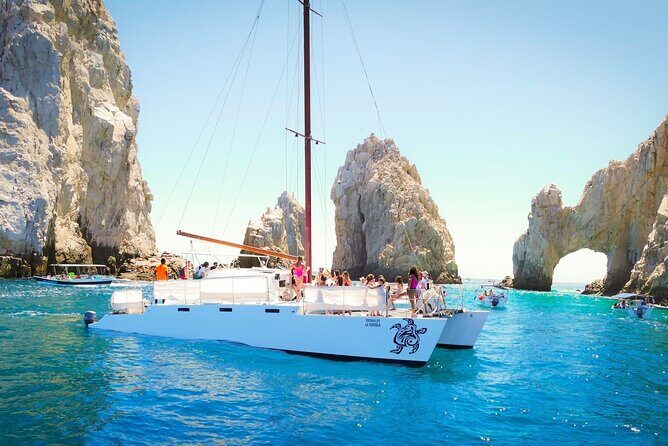 Los Cabos Private Catamaran Sunset Cruise with Snacks & Open Bar - Key Points