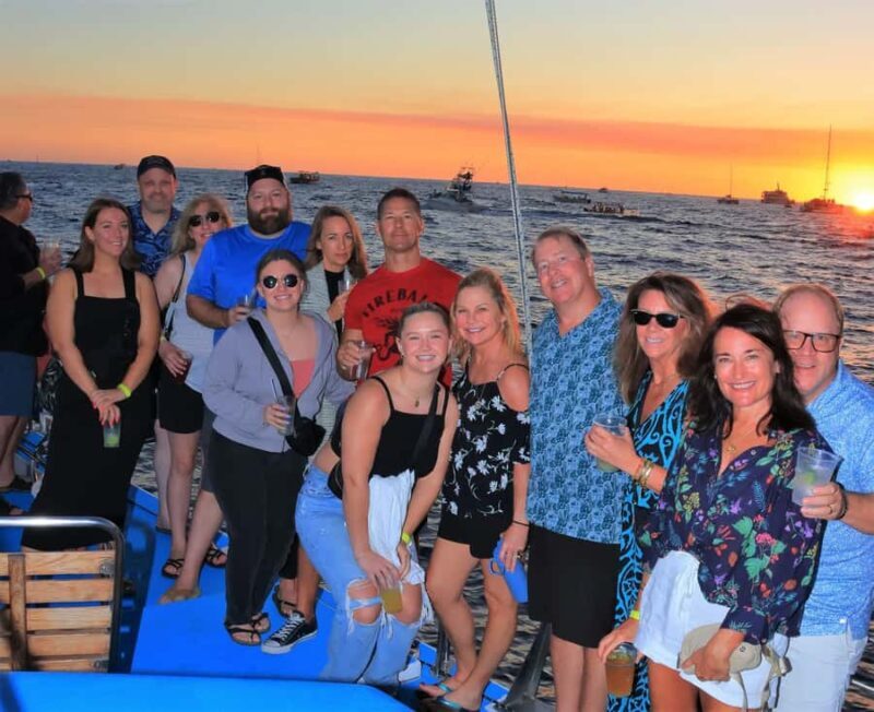 Los Cabos Sunset Catamaran with Open Bar & Live Music - Key Points
