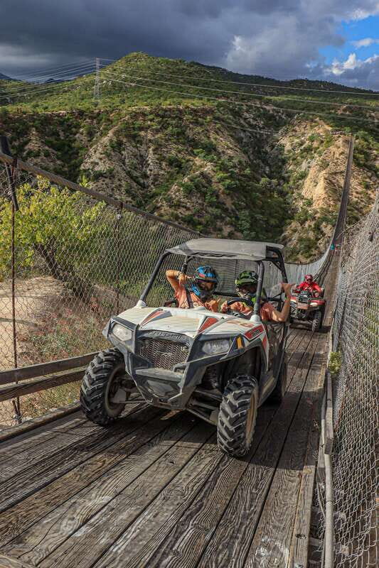 Los Cabos: Ultimate UTVs Adventure, Cross the Wooden Bridge - Key Points