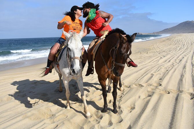 Love is in the air! Private horseback ride on the beach and sunset dinner! - The Beach Dinner: A Romantic Finish
