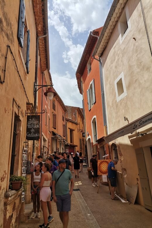 Luberon Wine and Charm: Explore the Flavors of the South - Roussillon: The Colorful Finale