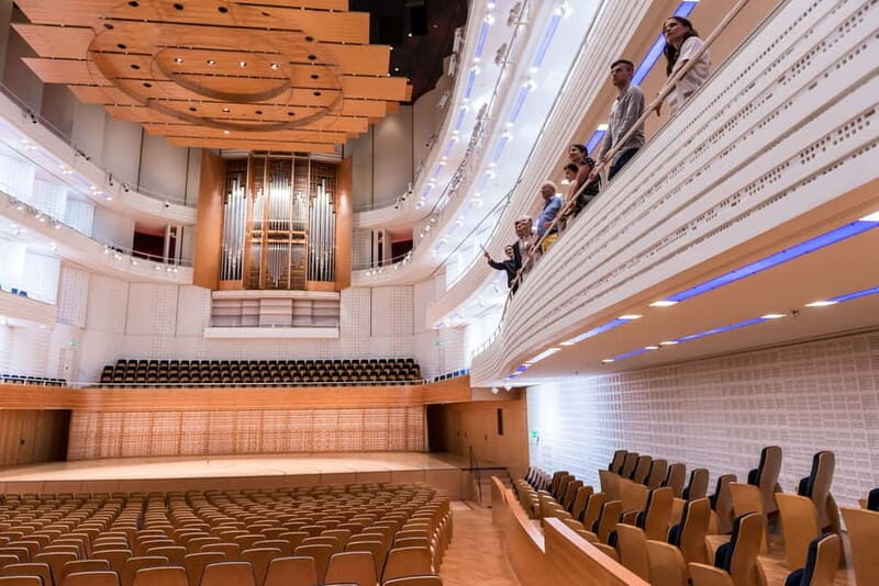Lucerne: Culture & Congress Centre Behind the Scenes Tour - The Concert Hall: A Sonic Marvel