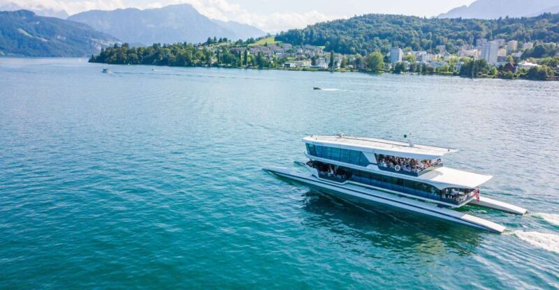 Lucerne: Round-Trip Catamaran Cruise on Lake Lucerne - Key Points