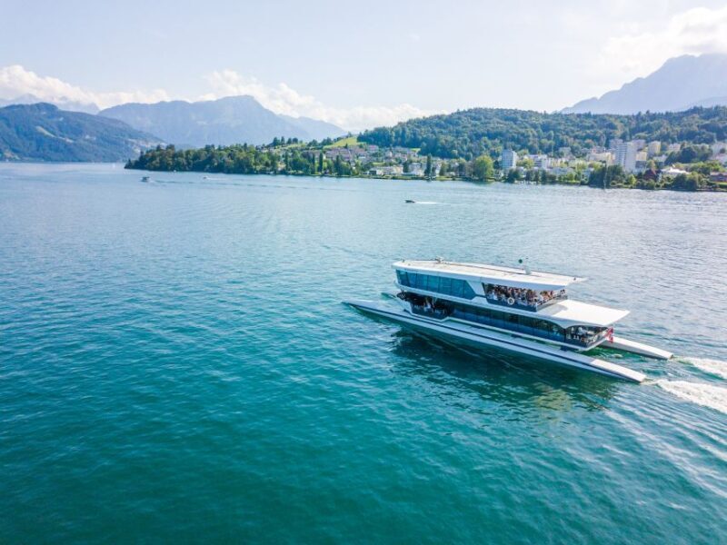 Lucerne: Round-Trip Catamaran Cruise on Lake Lucerne - A Closer Look at the Experience