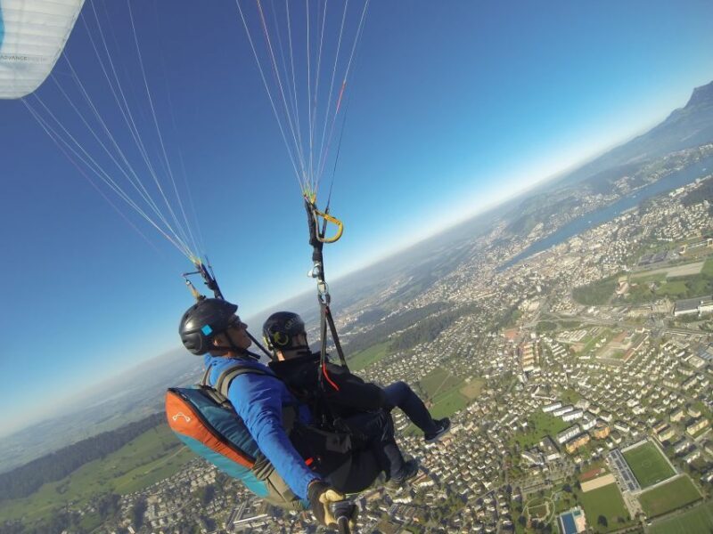Lucerne: Tandem-Paragliding Flight - What to Expect: A Step-by-Step Breakdown
