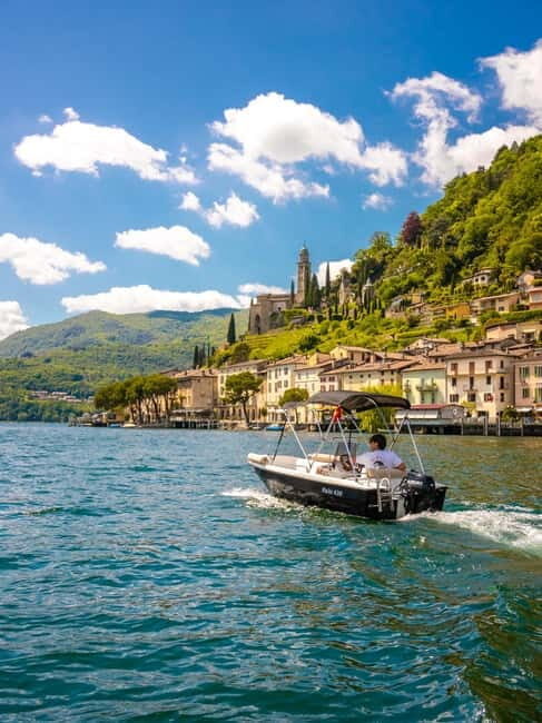 Lugano Lake: 1 hour Boat Rental - Key Points