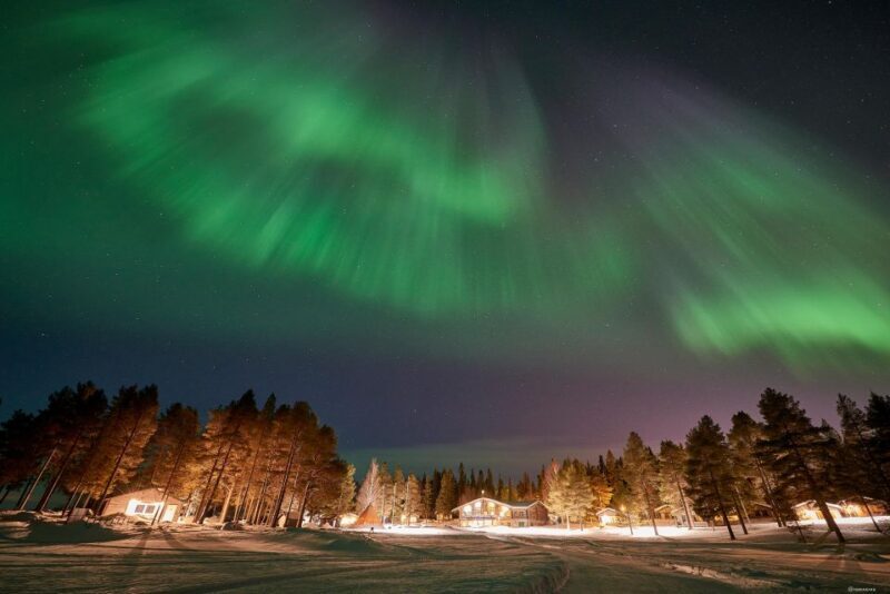 Luleå : Northern lights snowmobile tour - Key Points