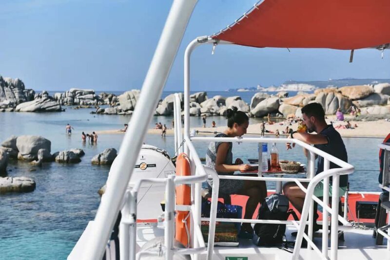 Lunch of lobster pasta in a cove in the Lavezzi Islands - Who Will Love This Tour?
