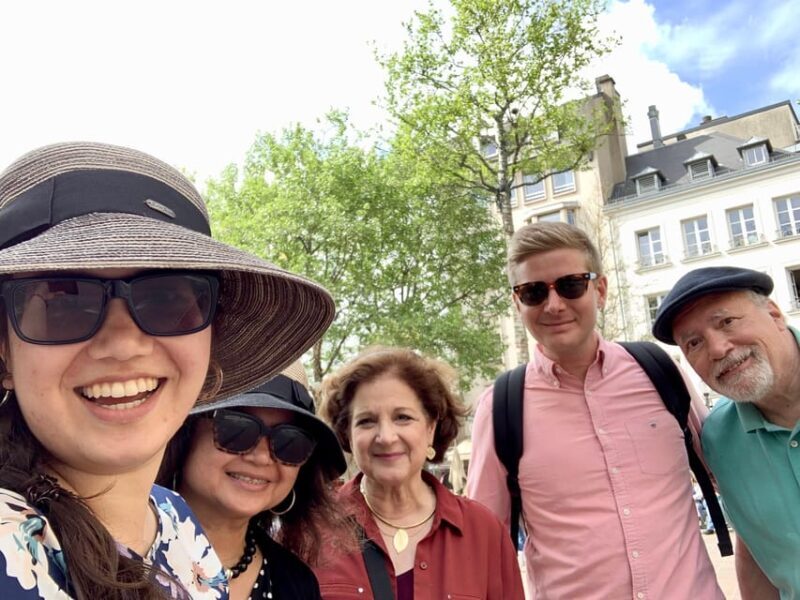 Luxembourg City: Walking Tour with Optional Wine Tastings - The Itinerary in Detail