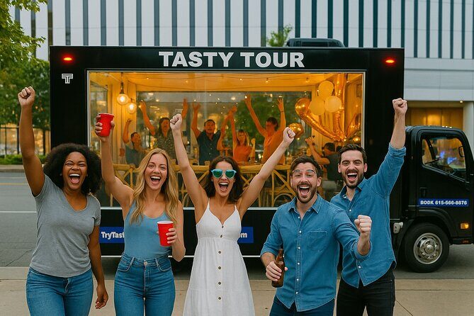 Luxury 5 STAR PUBLIC Glass Wall Temp Controlled Nashville Tour - Key Points