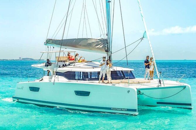 Luxury Catamaran Privilege to Isla Mujeres + Open Bar VIP - Frequently Asked Questions