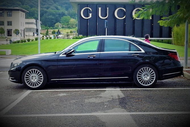 Luxury Chauffeur Service THE MALL from Florence to Reggello - The Experience in Detail