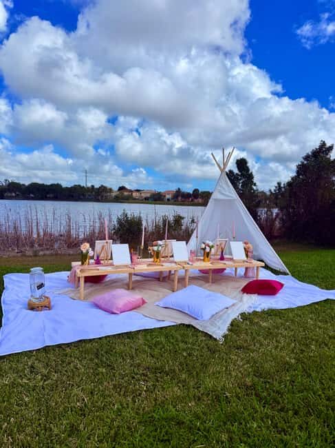 Luxury Outdoor Sip & Paint Experience- Near Miami - FAQ