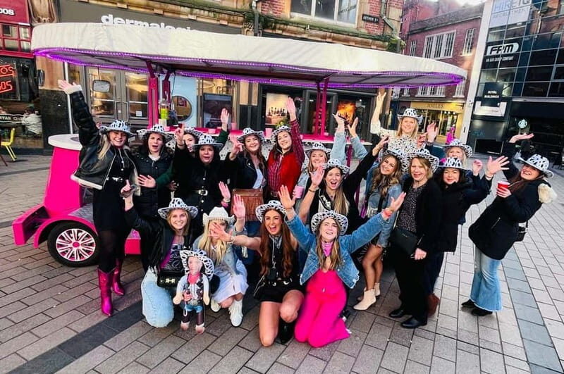 Luxury Pink Hen Party Bike Tour of Belfast - Exploring the Full Experience